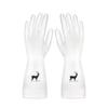 Guantes Impermeables para Tareas Domésticas para Lavar Platos Cocina para Mujer Lisos Estampados Pvc Limpieza Descontaminación Lavandería Guantes de Limpieza Duraderos