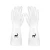 Guantes para lavar platos lavar ropa de caucho de nitrilo para mujer cocina de goma piel limpieza del hogar tareas domésticas guantes antideslizantes a prueba de aceite