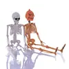 Adorno de Esqueleto Articulado Realista Transfronterizo de Halloween de 40 cm