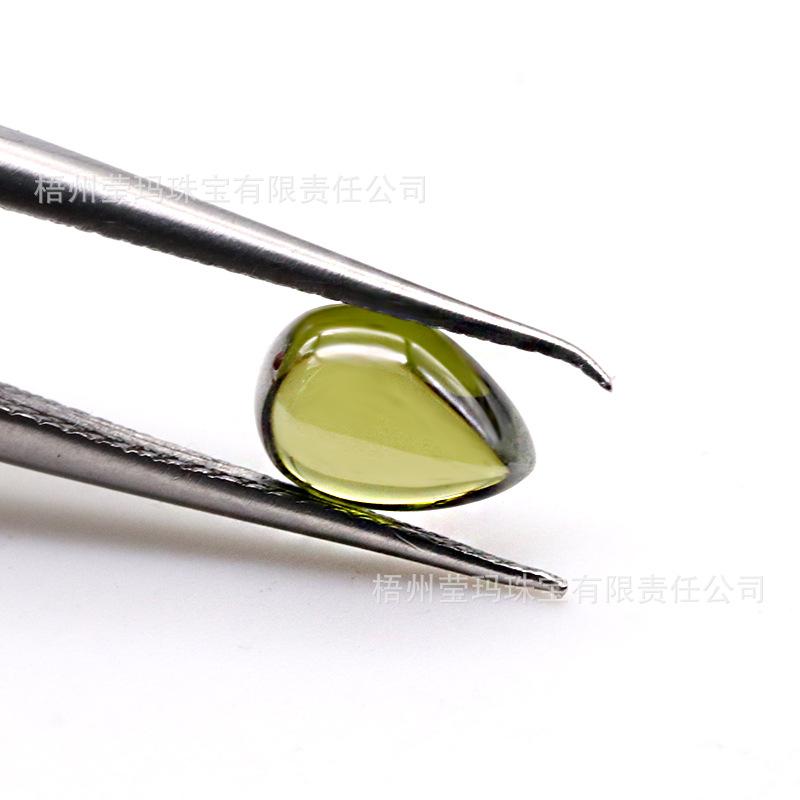 梨形彩色锆石素面
