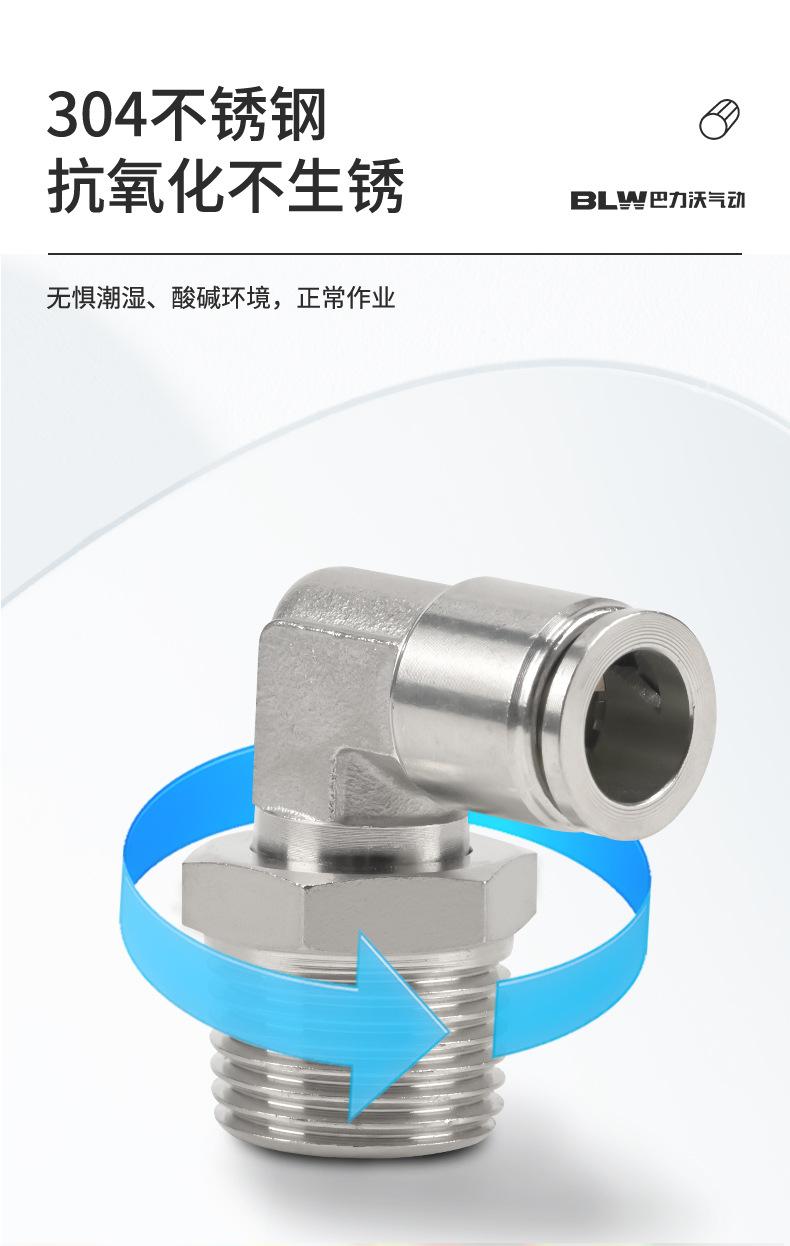 不锈钢快插接头