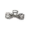 Moño simple dorado clip de tiburón pinza para el cabello pinza trasera para el cabello adorno para el cabello pinza para el cabello Nuevo