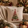 Modelos de pintura vazados para decoração de Natal europeia e americana, impressão, pulverização, gravação em relevo e moldes de estêncil para tapetes e travesseiros DIY infantis