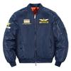 2022 Otoño e Invierno Nuevo Chaqueta Juvenil talla grande Cuello Engrosado Cálido Acolchado Bomber Top 9818