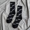 Meias Masculinas de Algodão Estilo Hong Kong Hip-Hop Meia-Calça Média Moda de Rua Ulzzang Coreana Meias Esportivas Masculinas Tendência