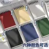 2025A7 Caderno Espiral Flip-Up Mini Caderno Específico para Estudante Diário Portátil Caderno de Folhas Soltas