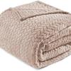 Manta con Patrón de Trigo Adecuada para Sofá y Cama 50X 70 pulgadas Suave, Disponible en Múltiples Colores - Exclusivamente para Mantas Transfronterizas