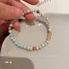 Nova pulseira tecida de bambu estilo chinês para mulheres nova pulseira de casal estilo chinês retrô da moda pulseira de nicho de luxo leve pulseira