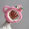 Fofo Criativo Pinguim Peixe Pelúcia Faixa de Cabeça Feminina Desenho Animado Fofo Foto Grampo de Cabelo Lavar o Rosto Cabelo Faixa de Cabeça Acessório de Cabeça Outono