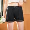 Shorts de Seguridad de Encaje Sueltos Transpirables de Seda Helada de Talla Grande para Mujer, Anti-Exposición, de Verano