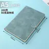 Caderno A5 com fecho redondo, alta qualidade, design criativo, adequado para reuniões de negócios, preparação para exames e como presente; personalizável com um logotipo