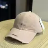 Boné de Baseball Estilo Coreano Personalizado Bordado com Letra Pequena Top Macio Aba Curva Mori-li Chapéu de Sol Feminino Simples Casual Chapéu de Pai