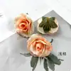 Pacote de Material para Grampo de Cabelo Decorativo DIY Handmade Cabeça de Rosa Gradiente Europeu Ornaments para Decoração de Parede de Flores em Salão de Casamento