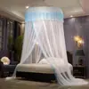 Mosquiteiro de chão redondo estilo princesa para duas pessoas, para uso doméstico, 1,8m, quarto, moderno, sem necessidade de instalação