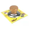 Mango de Madera Tapa de Olla Cocina Universal Resistente a Altas Temperaturas Anti quemaduras Asa de Tapa de Olla Estilo Antiguo Perilla de Olla Anti quemaduras Perla Superior Tapa de Olla Mango de Madera