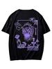 Camiseta Transfronteiriça de Verão 2024 Série Hip-hop Europeia e Americana Estampa Digital 3D Camiseta Esportiva Masculina de Rua de Manga Curta Top