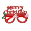 Gafas Navideñas Transfronterizas para Adultos y Niños, Accesorios para Fotos, Monturas de Gafas con Muñeco de Nieve, Árbol, Lazo, Muñeco de Nieve, Papá Noel