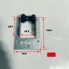 Acessórios para Estufas Tela de Sombreamento Interna e Externa Suporte de Tela de Puxar Rolo Suporte para Porta de Correr Trilho Deslizante Roldana Direcional Roldana para Porta de Correr