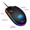 Teclado transfronterizo Dios de la Guerra M55 hueco luminoso oficina juego Ratón Amazon wish AliExpress eaby