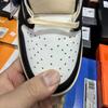 Zapatos de Cuero Genuino Aj1 Lightning Swoosh para Hombre y Mujer, Tenis Deportivos de Caña Baja para Primavera y Verano