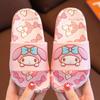 Pantuflas Personalizadas para Niños Sanrio Verano Dibujos Animados Melody Suela Suave Antideslizantes Pantuflas para Bebés Niñas Kuromi