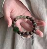 [Taihu Lake] Nueva pulsera de estilo antiguo de loto chino para mujer, nicho ligero, pulsera avanzada de lujo, nueva pulsera con borlas 2023