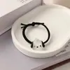 Sanrio fofo transparente jade canela cabeça de cachorro corda ins casal elástico pequeno para namorado desenho animado coreano melhor amigo acessórios de cabelo