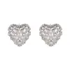 Nuevo Clip Hebilla Universal para Auriculares Exquisito Corazón Completo de Diamante 03 Accesorios Originales de Boutique