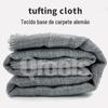 Pistola de tufting para tecido alemão, base de tecido especial para tufting, base popular europeia e americana para tapete, urdume simples e trama simples