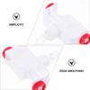 Polea transparente de cuatro dientes para persiana veneciana vertical transfronteriza polea de repuesto para cuenta de cortina vertical polea para colgar cortinas