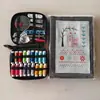 Bolsa de Almacenamiento Portátil para Costura, Kit de Herramientas para Manualidades y Tejido de Uso Doméstico, Caja de Costura de Viaje, Kit de Costura