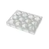 Plástico Transparente 5g Set de Botellas Redondas de Almacenamiento Crema Crema Botella Base Sombra de Ojos Manicura Componentes Caja para Lentes de Contacto
