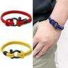 Explosiones Transfronterizas Comercio Exterior Pulsera Europea y Americana Pulsera Tejida de Acero Inoxidable Hebilla de Herradura Pulsera de Titanio Pulsera de Joyería