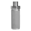 Elemento Filtrante Sinterizado de Polvo Poroso Metálico Roscado de Alambre Interno Elemento Filtrante Sinterizado de Polvo de Titanio Elemento Filtrante de Barra de Titanio 35*90