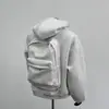 2025 Tendência Masculina Primavera Novo Design de Mochila Cardigã Moletom com Capuz Casal Tops Casuais Top Transfronteiriço