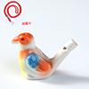 Venta al por mayor directa de fábrica silbato de pájaro acuático de cerámica silbato de pájaro para niños puesto más vendido de punto escénico artesanías de cerámica
