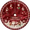 Adornos navideños bordados estilo europeo y americano, pintura de decoración del hogar de monstruo peludo verde, suministros de decoración para ambiente festivo, suministro transfronterizo disponible
