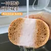 Esponja de Pulpa de Madera Extra Gruesa para Cocina Doméstica Natural Absorbente Algodón de Pulpa de Madera Lavavajillas Esponja Comprimida Herramienta para Fregar Ollas