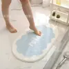Tapete de Banheiro Absorvente com Desenho Animado Imitação de Caxemira Macio Amigo da Pele em Formato Tapete Isolante para Casa Tapete Acústico em Estoque