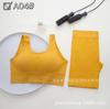 Traje deportivo cruzado para realzar la espalda, anti-luz, para deportes, yoga, fitness, traje para realzar la espalda, traje deportivo para mujer, realzar la espalda