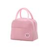 Nueva Bolsa de Almuerzo con Logo de Osito de Tela Oxford 600D Venta al por Mayor en Stock Bolsa Aislante de Papel de Aluminio Engrosado Bolsa de Lonchera Portátil