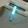 Lanyard Portátil Sencillo y Elegante Palo Electrónico LED Fluorescente Palo de Luz Multicolor Luz Ambiental para Fiesta Concierto