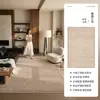Tapete Estilo Medieval, Tapete de Chão Dopamina Retrô para Sala de Estar, Impermeável, Resistente a Manchas, Sem Manutenção, Espessado, Tapete Novo Estilo para Casa