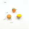 Pingente de Esmalte Gotejado Fofo e Requintado Charme DIY Coração Abelha Bolo Hambúrguer Estrela Lua Acessórios de Joias Pingente