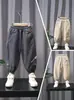 Q049 Ropa Infantil Niños Pantalones de Otoño Nuevo Estilo Primavera-Otoño Pantalones Casuales Infantiles para Niños Pequeños Pantalones de Otoño de Moda