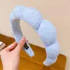 Moda Europea y Americana Blogger Celebridad de Internet ins Diadema Retorcida Diadema de Calavera Alta Diadema SPA Lavado de Cara Maquillaje Accesorios para el Cabello