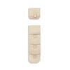 Accesorios de hebilla de ropa interior de nailon accesorios 1.9CM sujetador de tres filas con dos botones hebilla trasera nailon hebilla de tres filas