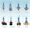 Faro Halógeno para Coche Transfronterizo Luz Súper Blanca H1 H7 H8 9005 Luz Alta y Baja Foco para Coche