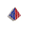 Serie de Cubos de Rubik Creativos de Venta Caliente Transfronteriza Broche de Succión Magnética Insignia de Bolso Accesorios Colgantes de Metal Lindos de Moda para Mujer