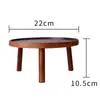 Soporte para Flores Base de Maceta de Cerámica Estante para Flores Soporte para Acuario Jarra de Vino Adorno Creativo Soporte para Comedero de Gato y Perro Mini